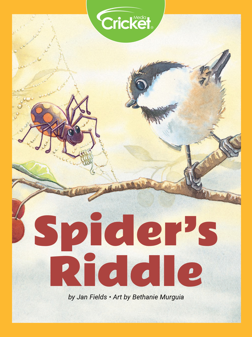 Title details for Spider's Riddle by Jan Fields - Wait list